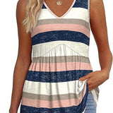 Cecilia - loose fit sleeveless top — view 8