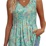 Cecilia - loose fit sleeveless top — view 9