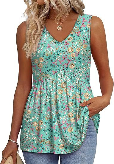Cecilia - loose fit sleeveless top — view 9