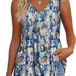Cecilia - loose fit sleeveless top — view 10