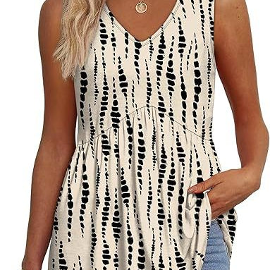 Cecilia - loose fit sleeveless top — view 11