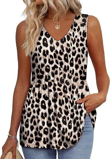 Cecilia - loose fit sleeveless top — view 12