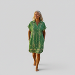 Charlotte - cotton canvas dress — view 1