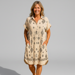 Charlotte - cotton canvas dress — view 3