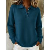 Charlotte - soft polo neck sweater — view 2