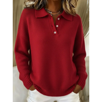 Charlotte - soft polo neck sweater — view 3