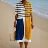 Charlotte - Colour Block Dress — view 1