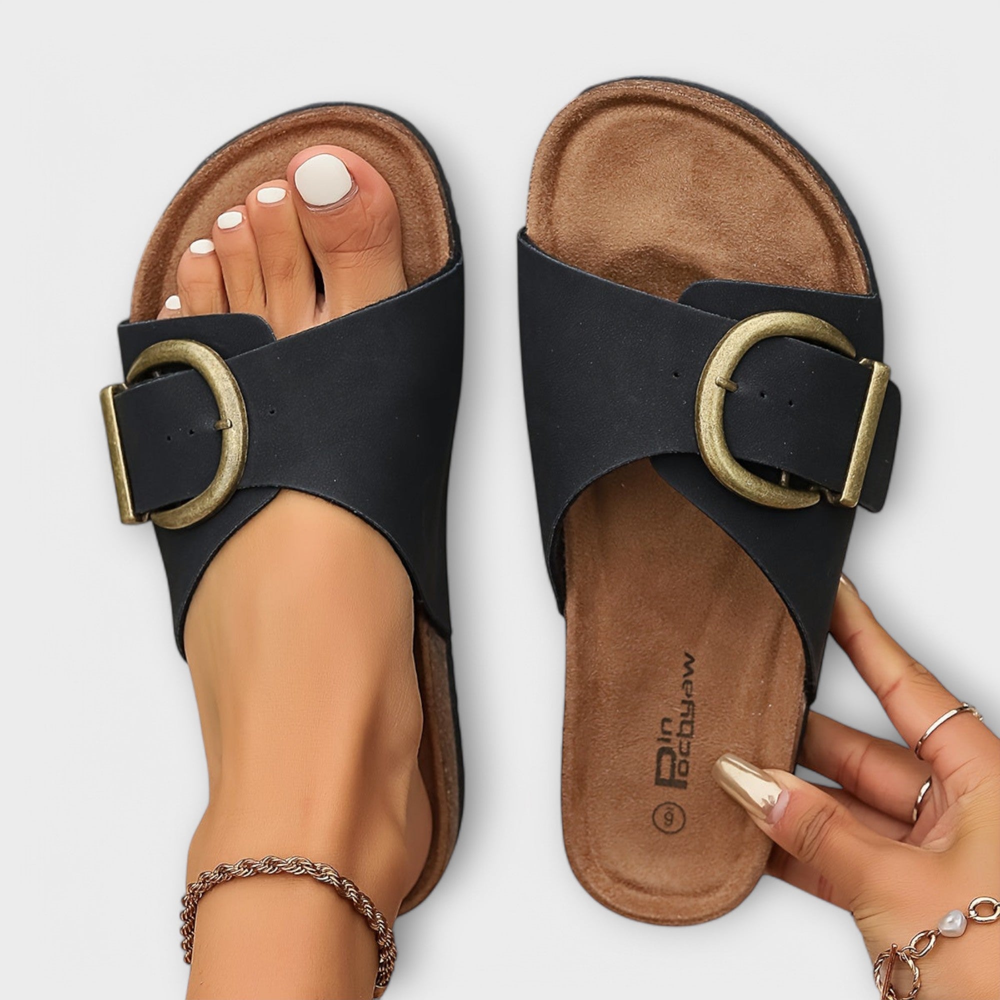 Chelsea - a comfortable, soft-slip sandal — view 2