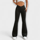 Chloe - loose trousers with flared legs — view 1