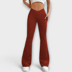 Chloe - loose trousers with flared legs — view 3