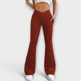 Chloe - loose trousers with flared legs — view 3