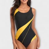 Chloe - sporty one-piece swimsuit with cut-out at the back — view 3