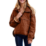 Chloe - Oversized Hooded Sweatshirt Jacket — view 2