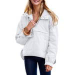 Chloe - Oversized Hooded Sweatshirt Jacket — view 3