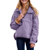 Chloe - Oversized Hooded Sweatshirt Jacket — view 5