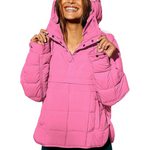 Chloe - Oversized Hooded Sweatshirt Jacket — view 9