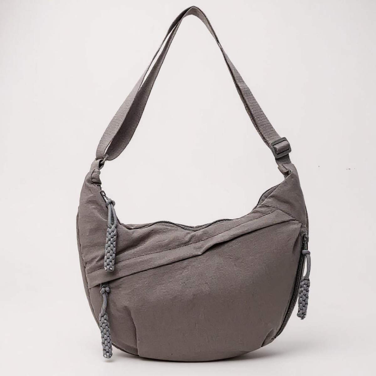 Claire - grey shoulder bag — view 1