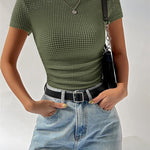 Cora - a slim, streamlined women's t-shirt — view 2