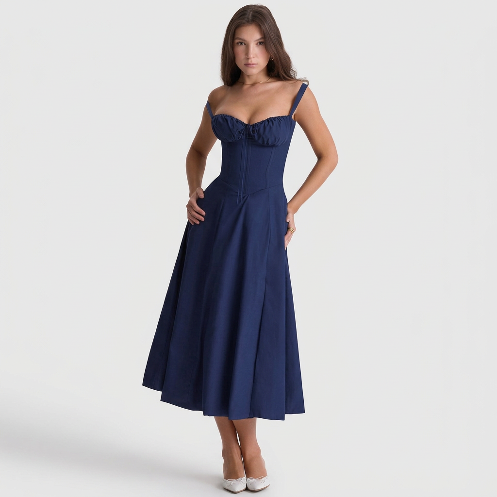 Courtney - elegant maxi dress — view 1