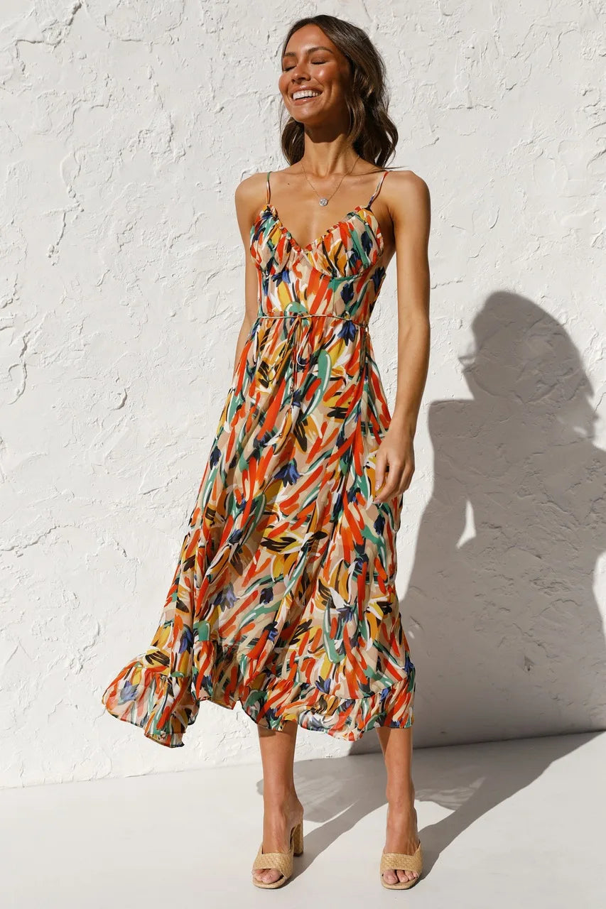 Courtney - elegant summer dress — view 2