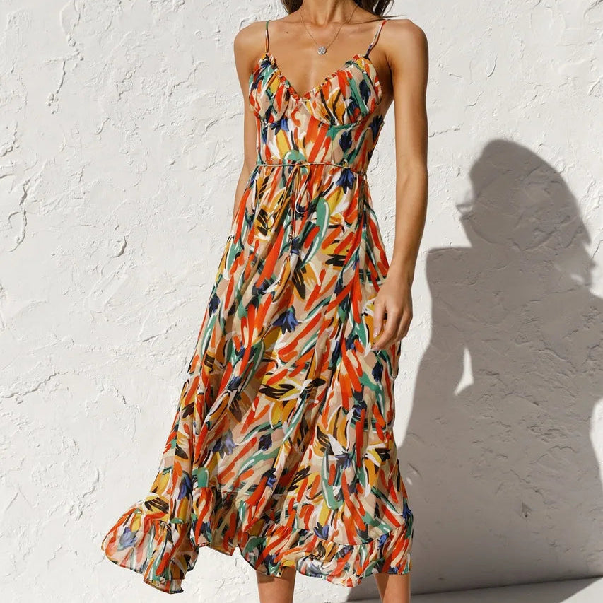 Courtney - elegant summer dress — view 2
