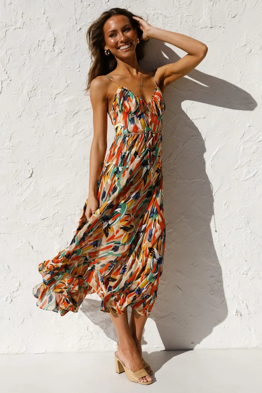 Courtney - elegant summer dress — view 4