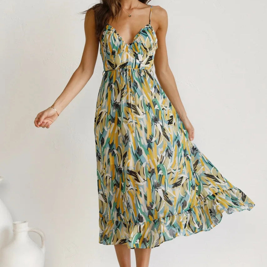 Courtney - elegant summer dress — view 9