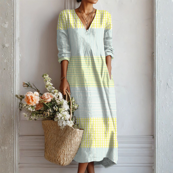 Courtney - fresh linen dress — view 1