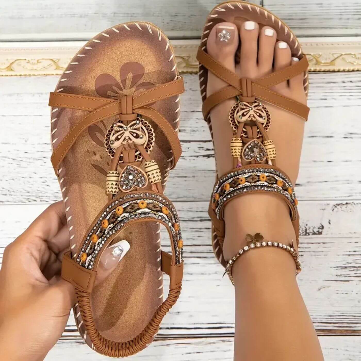 Courtney - comfortable sandals — view 4