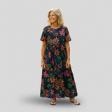Courtney - Floral Maxi Dress — view 2