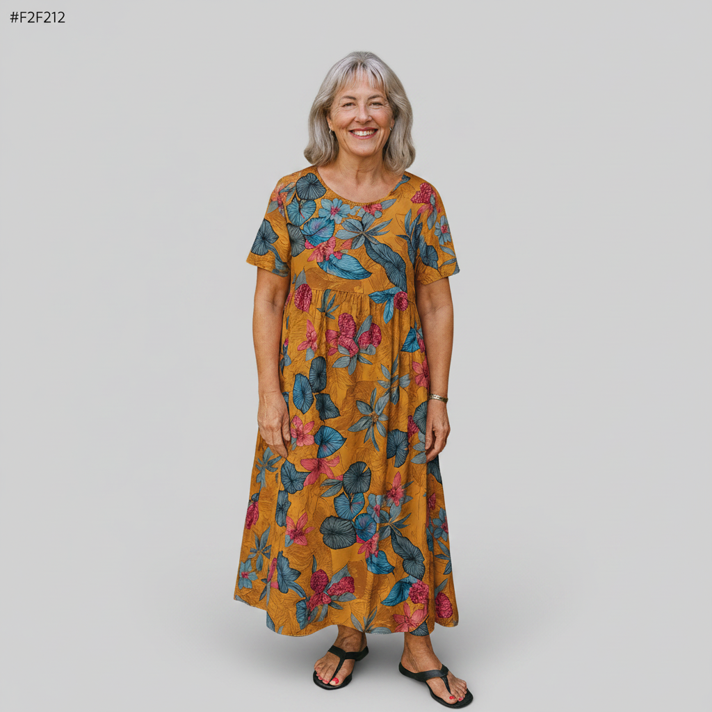 Courtney - Floral Maxi Dress — view 4