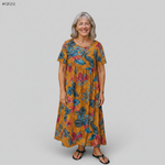 Courtney - Floral Maxi Dress — view 4