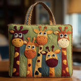 Melody - quilted bag, giraffe — view 1