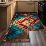 Anti-slip kitchen rug - Amber Path — view 1
