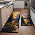 Anti-slip kitchen mat - Mountain view — view 1