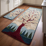 Anti-slip kitchen rug - Forest and nature — view 1
