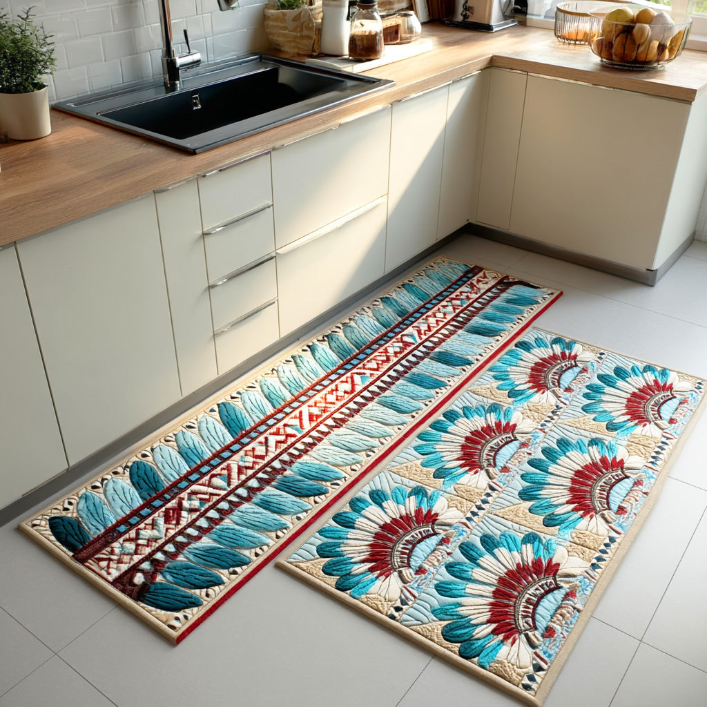 Non-slip kitchen mat - Federkranz — view 1