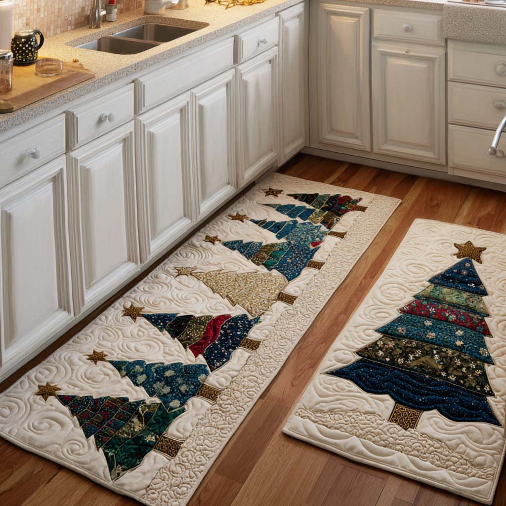 Anti-slip kitchen mat - Pine — view 1