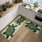 Non-slip kitchen mat - Fine shells — view 1