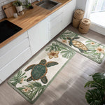 Non-slip kitchen mat - Fine shells — view 1