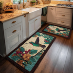Anti-slip kitchen mat - Fine hummingbird — view 1
