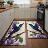 Anti-slip kitchen mat - Fine hummingbird — view 1