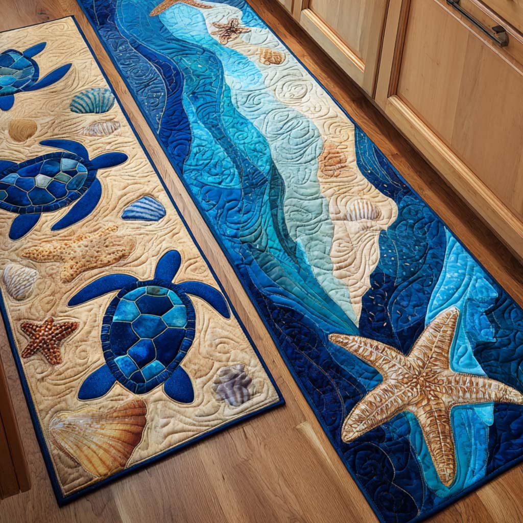 Non-slip kitchen mat - Gentle Swimmer — view 1
