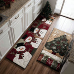 Anti-slip kitchen mat - cosy winter — view 1