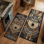 Anti-slip kitchen mat - Howling wolf — view 1