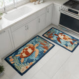 Anti-slip kitchen mat - Waves and open sea — view 1