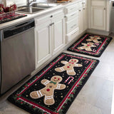 Anti-slip kitchen mat - Classic winter — view 1