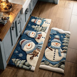 Anti-slip kitchen mat - Classic winter — view 1