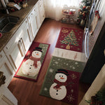 Anti-slip kitchen mat - Classic winter — view 1
