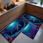 Anti-slip kitchen mat - Coral reef — view 1